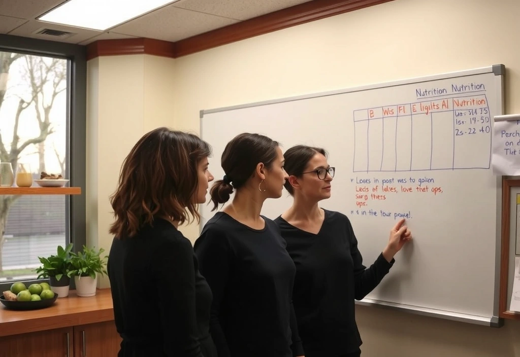 L'équipe NutriHorizon analysant un cas clinique